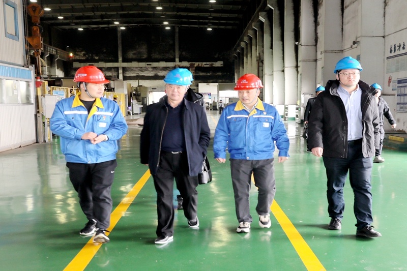 2024年 1月30日，浙江省经信厅机关党委二级巡视员孙自强莅临拉霸LaBa360纸业开展岁末年初安全生产督导