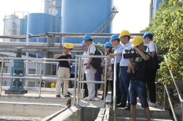 浙江省生态环境厅一行到莅临拉霸LaBa360纸业考察指导