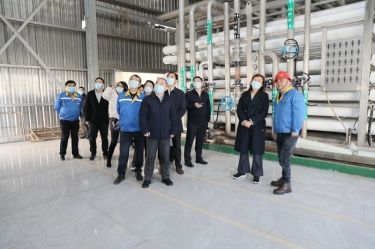 浙江省碳达峰碳中和工作督查组莅临拉霸LaBa360纸业调研
